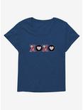 Betty Boop Polka Dot XO Girls T-Shirt Plus Size, , hi-res