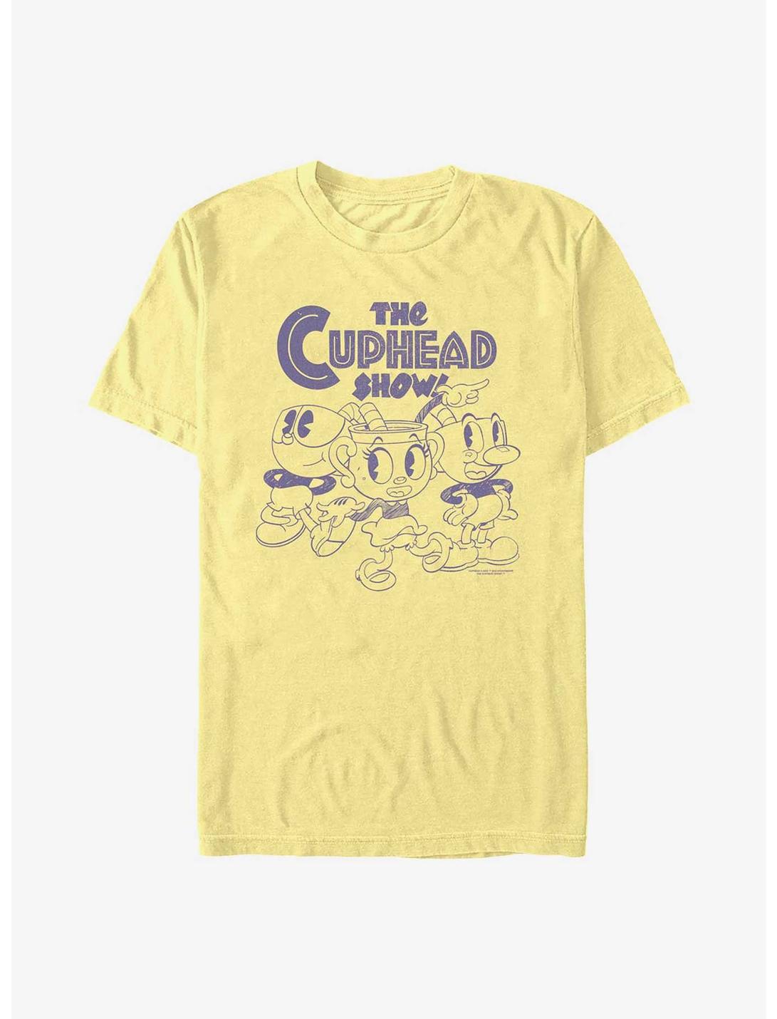 The Cuphead Show! Plucky Three T-Shirt, BANANA, hi-res
