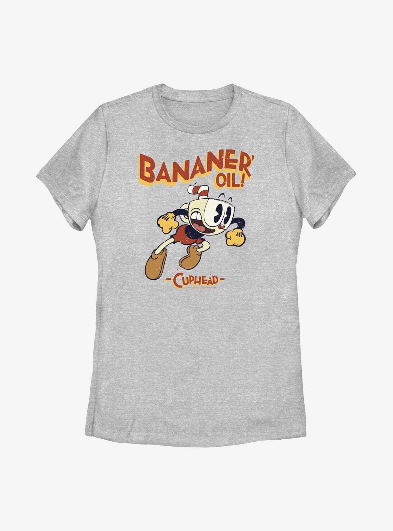 The Cuphead Show! Bananer Oil Womens T-Shirt, , hi-res