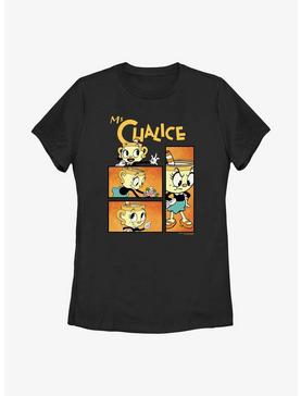 The Cuphead Show! Ms. Chalice Panels Womens T-Shirt, , hi-res