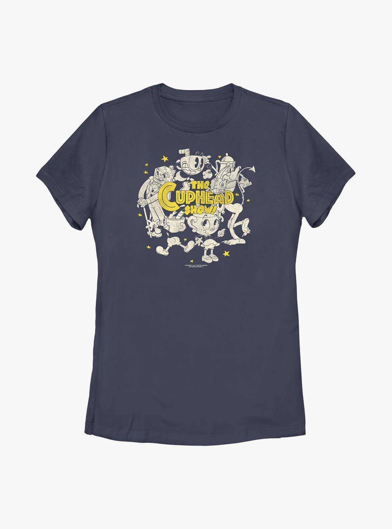 The Cuphead Show! Logo Group Womens T-Shirt, , hi-res