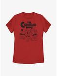 The Cuphead Show! Plucky Three Womens T-Shirt, RED, hi-res