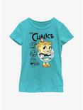 The Cuphead Show! Ms. Chalice Youth Girls T-Shirt, TAHI BLUE, hi-res