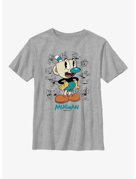The Cuphead Show! Sketch Mugman Youth T-Shirt, , hi-res
