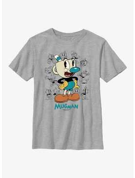 The Cuphead Show! Sketch Mugman Youth T-Shirt, , hi-res