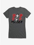 Betty Boop Hashtag Triple The Sass Girls T-Shirt, , hi-res