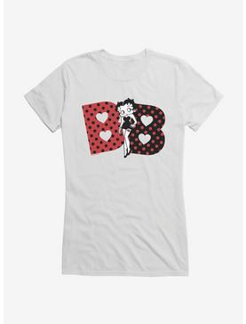 Betty Boop Polka Dot Initials Girls T-Shirt, , hi-res