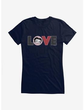 Betty Boop Polka Dot Love Girls T-Shirt, , hi-res