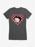 Betty Boop Spotted in Love Girls T-Shirt, CHARCOAL, hi-res