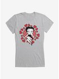 Betty Boop Surrounded By Love Girls T-Shirt, HEATHER, hi-res