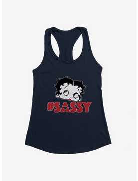 Betty Boop Hashtag Sassy Girls Tank, , hi-res