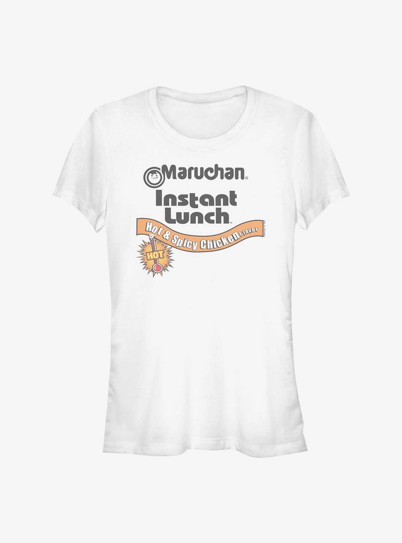Maruchan Hot And Spicy Chicken Girls T-Shirt, WHITE, hi-res
