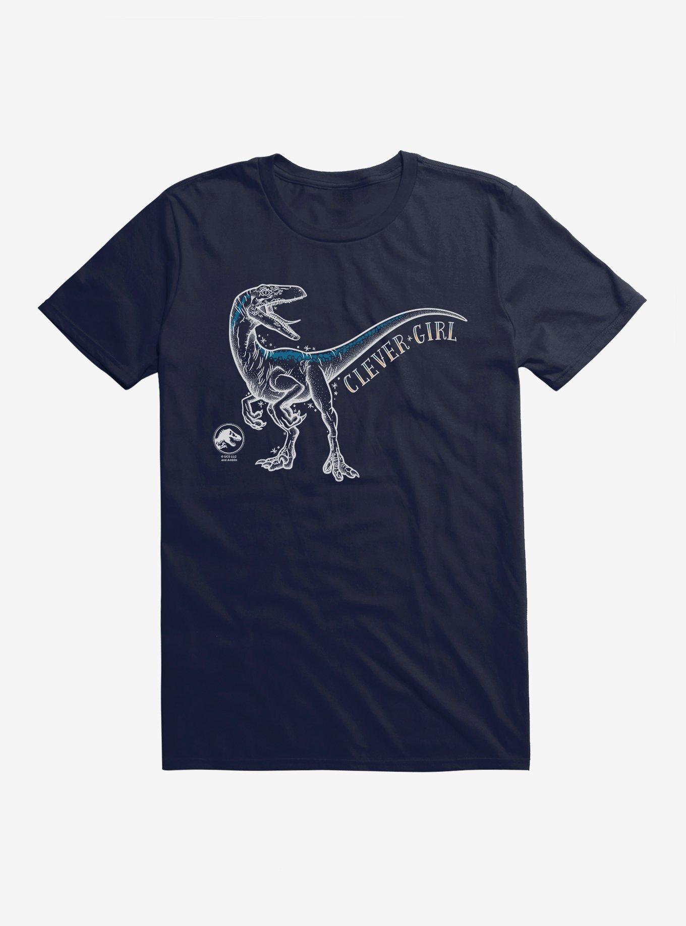 Jurassic World Clever Girl Illustrated T-Shirt
