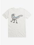 Jurassic World Clever Girl Illustrated T-Shirt, WHITE, hi-res