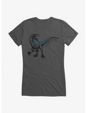 Jurassic World Clever Girl Illustrated Girls T-Shirt, , hi-res