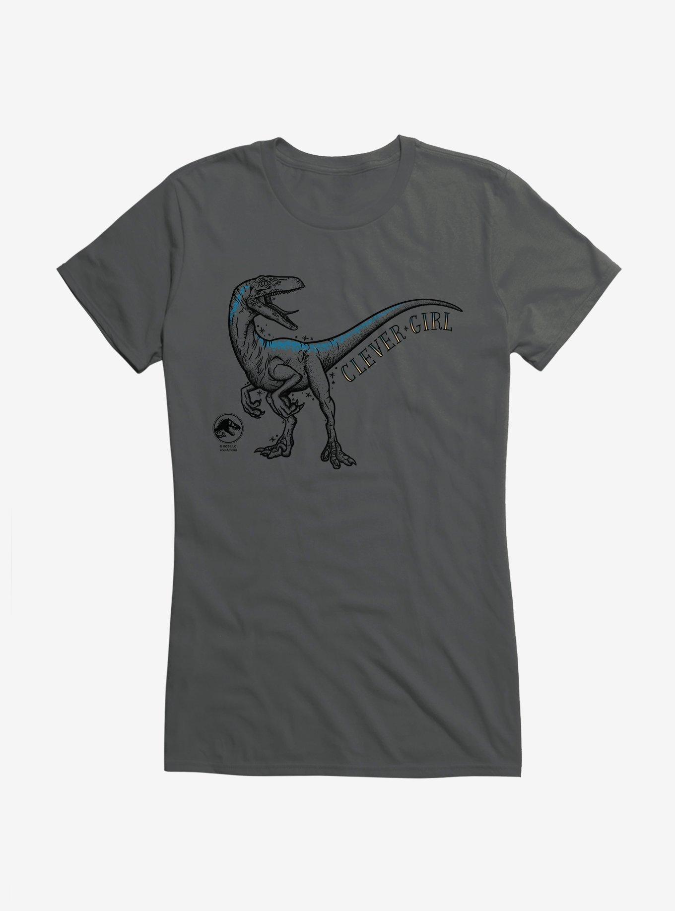 Jurassic World Clever Girl Illustrated Girls T-Shirt, , hi-res