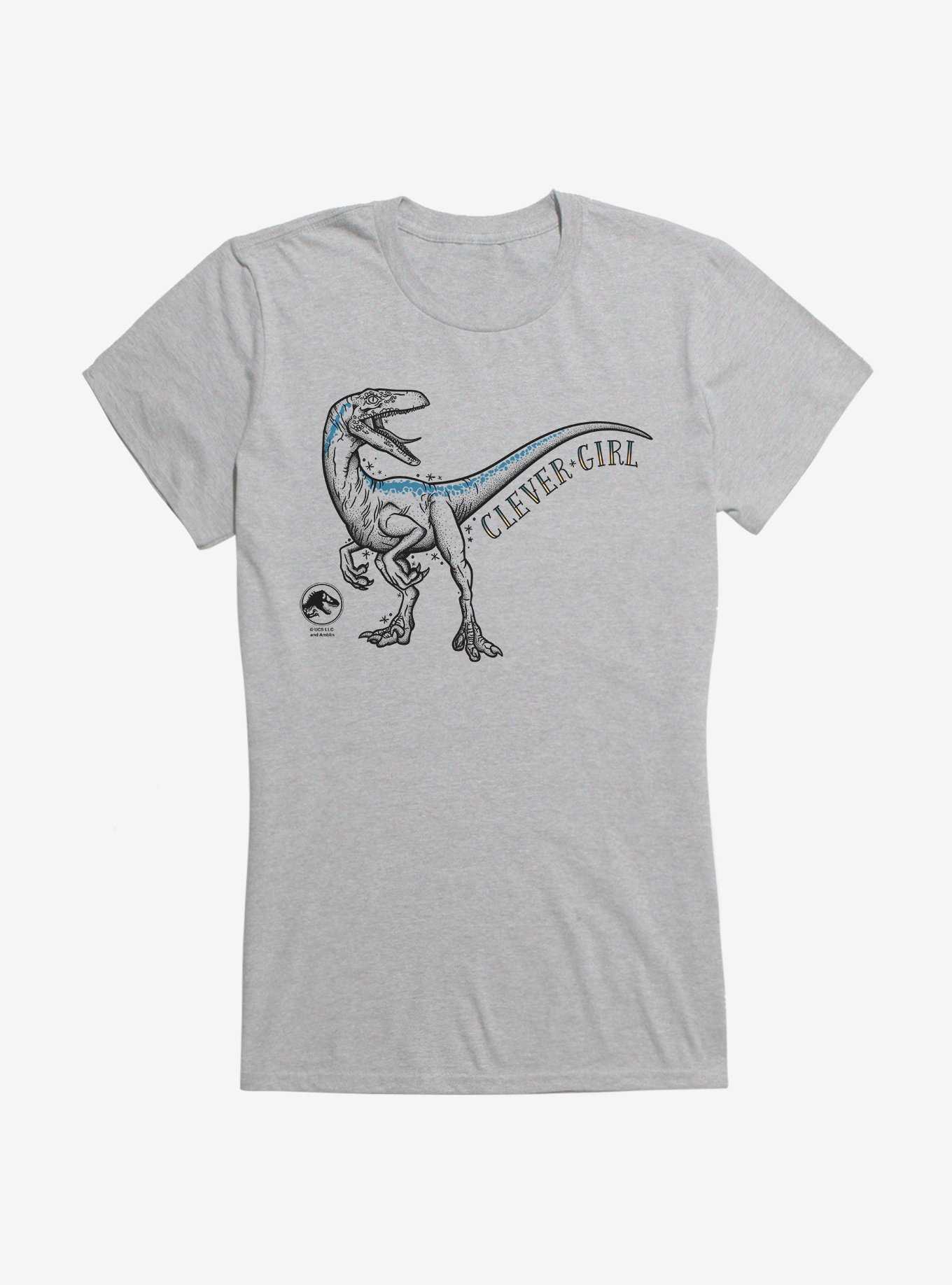 Jurassic World Clever Girl Illustrated Girls T-Shirt, , hi-res