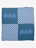 DC Comics Batman Multi Motif Blue Pocket Square, , hi-res