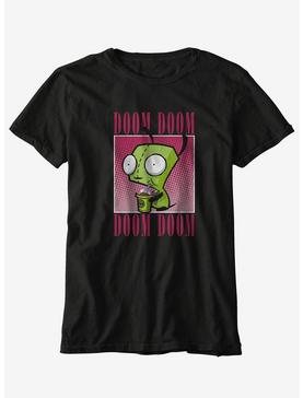 Invader Zim GIR Milkshake Doom Boyfriend Fit Girls T-Shirt, , hi-res