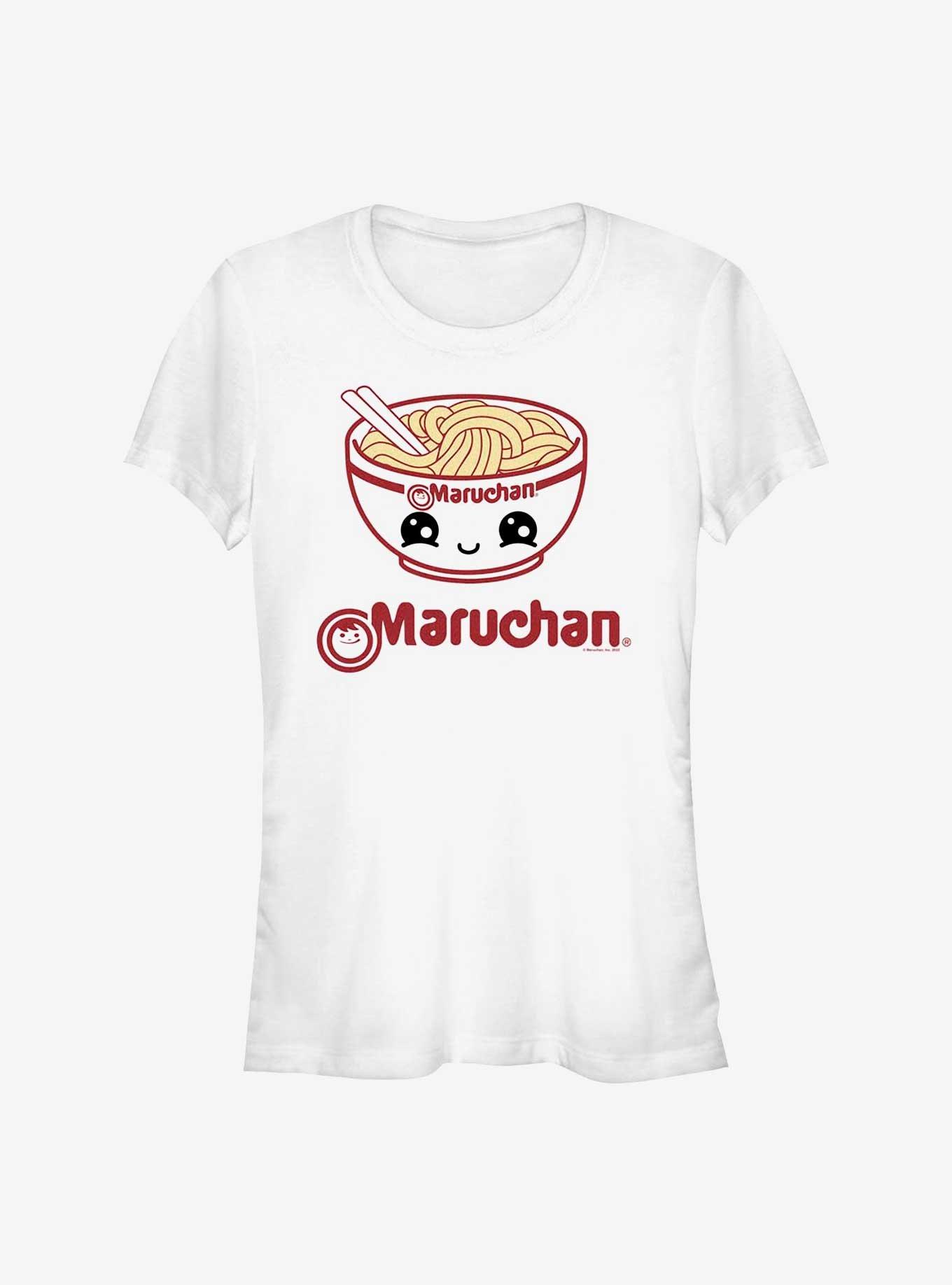 Maruchan Kawaii Maruchan Baby Bowl Girls T-Shirt, WHITE, hi-res