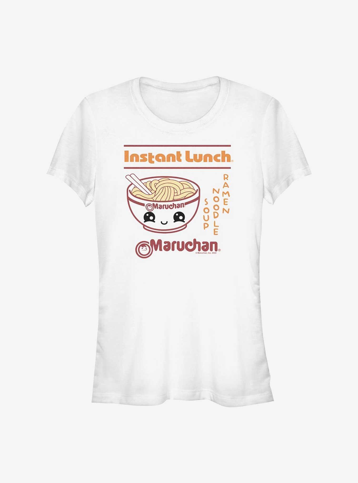 Maruchan Kawaii Maruchan Ramen Bowl Girls T-Shirt, WHITE, hi-res