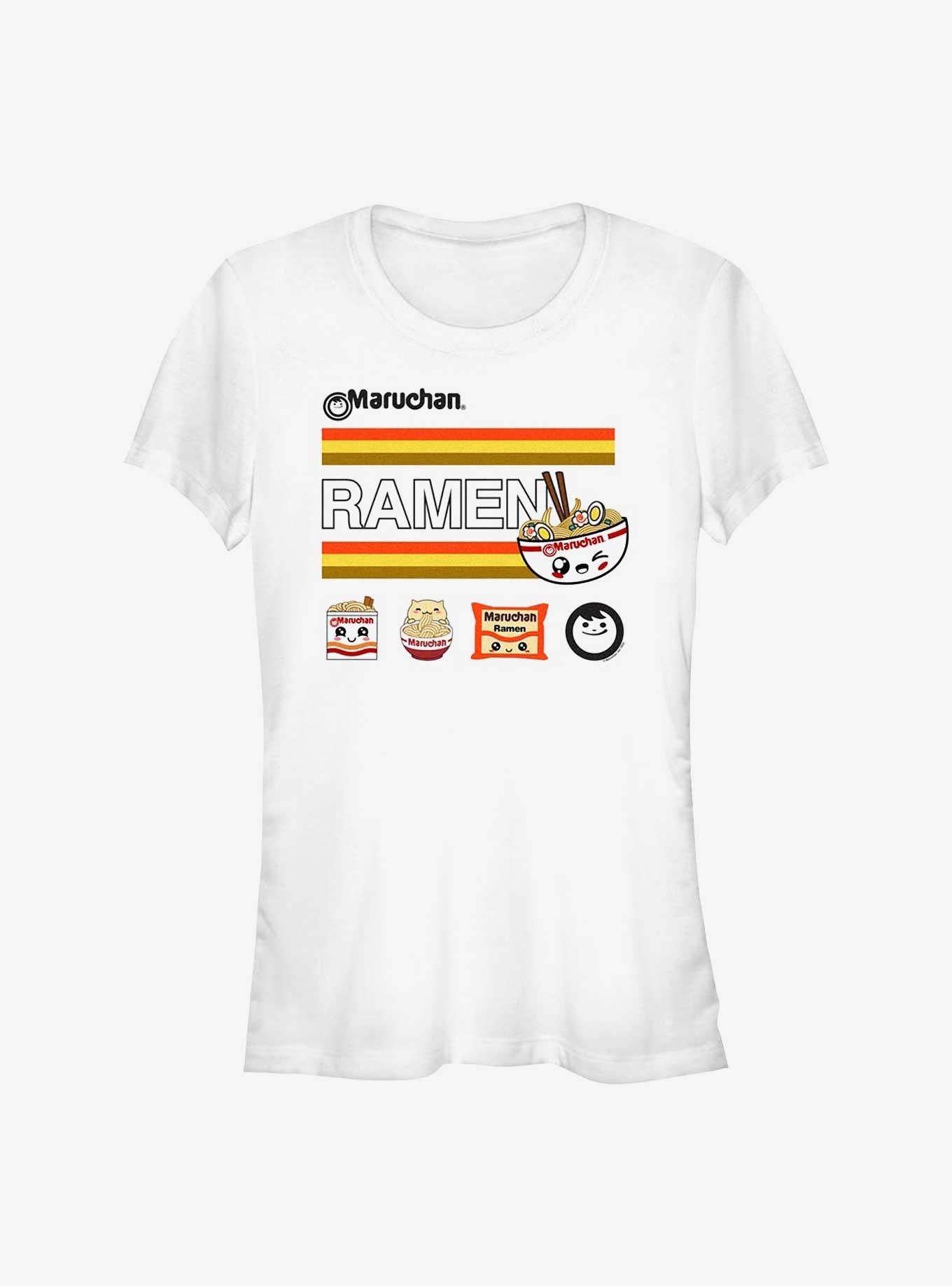 Maruchan Anime-2 Girls T-Shirt, , hi-res