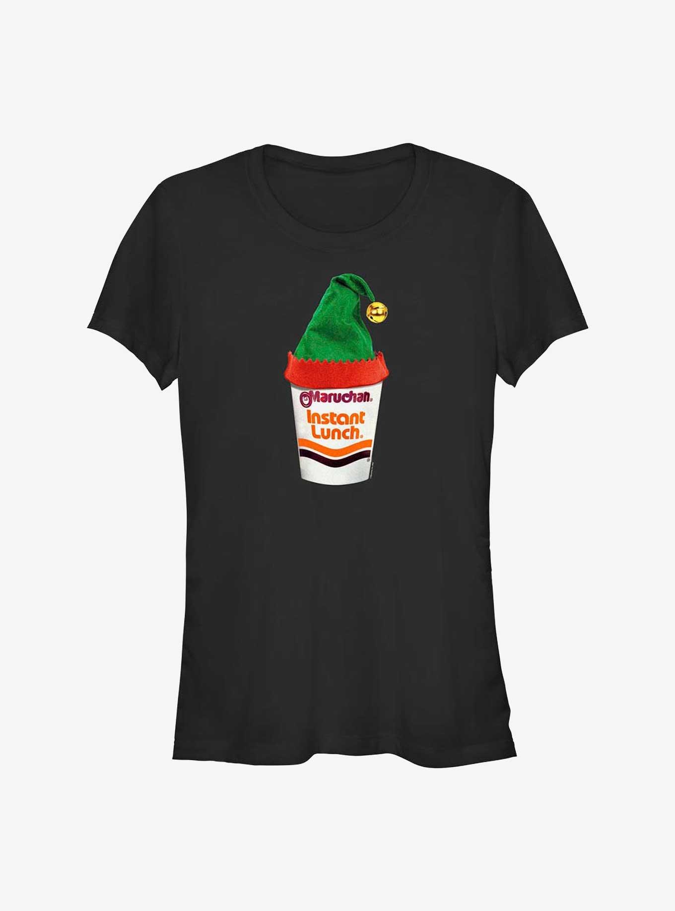 Maruchan Elf Girls T-Shirt, BLACK, hi-res