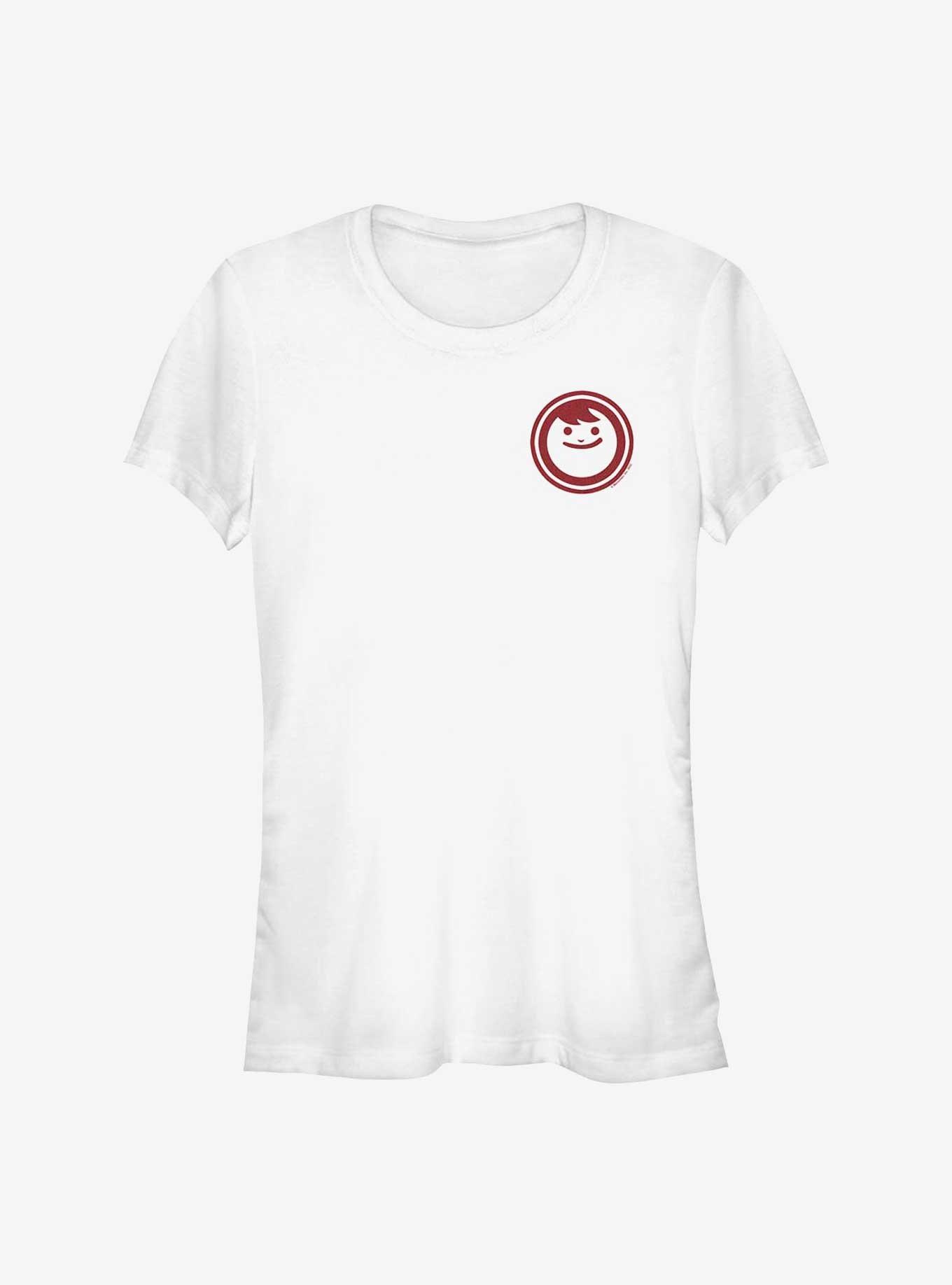 Maruchan Face Icon Girls T-Shirt, , hi-res