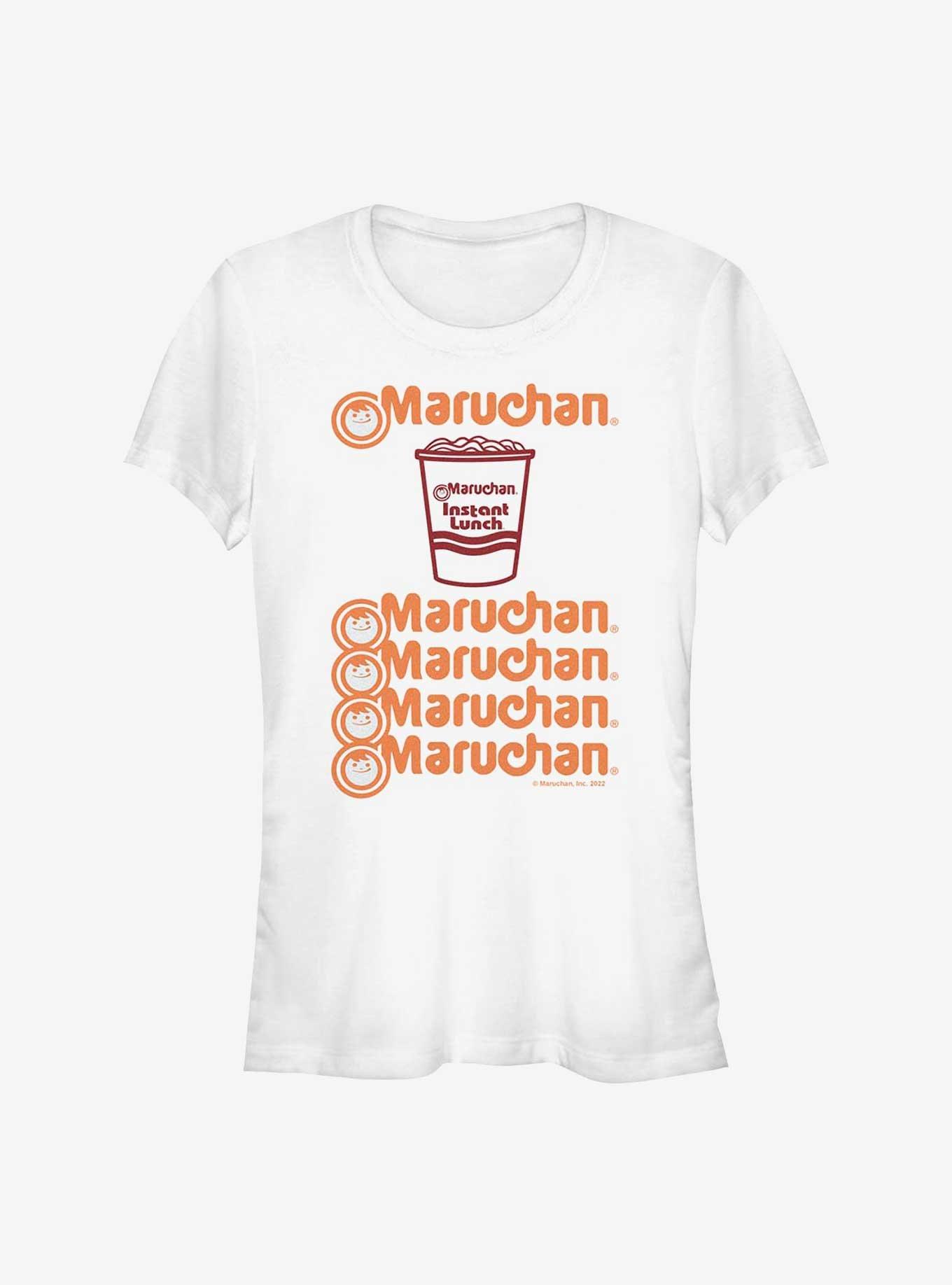 Maruchan Multi Girls T-Shirt, WHITE, hi-res