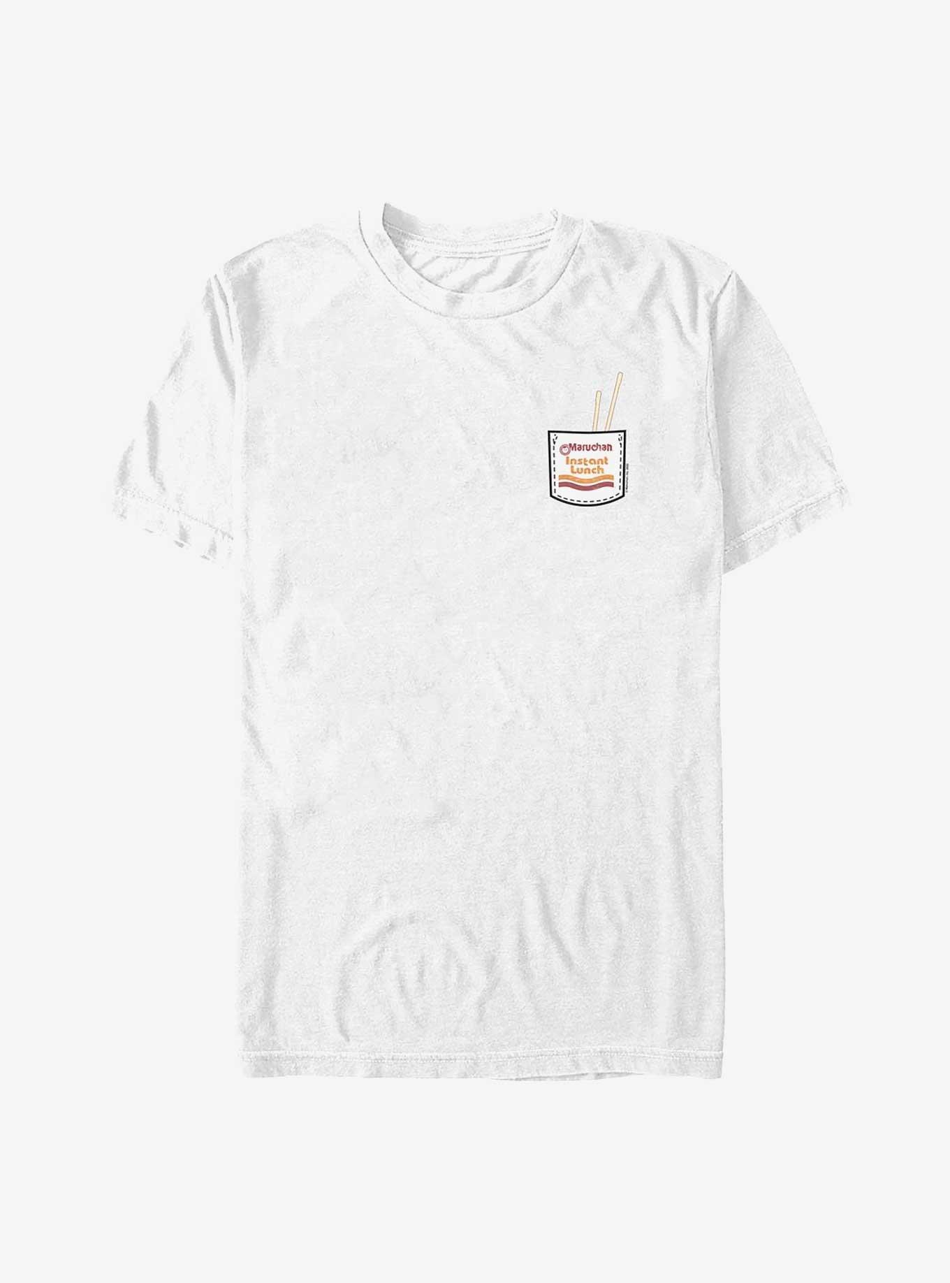 Maruchan Instant Lunch Chopsticks T-Shirt, WHITE, hi-res