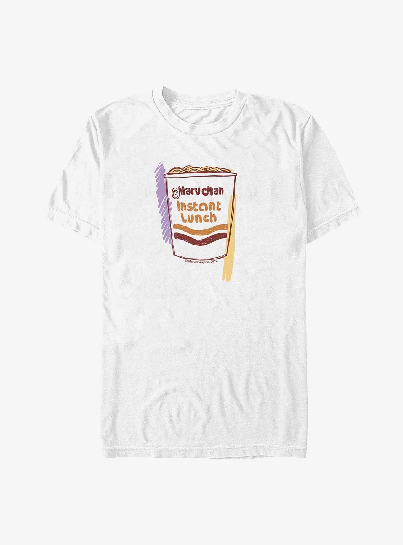 Maruchan Artsy T-Shirt, WHITE, hi-res