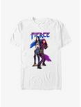 Disney Descendants Evie & Mal Duo Fierce T-Shirt, WHITE, hi-res