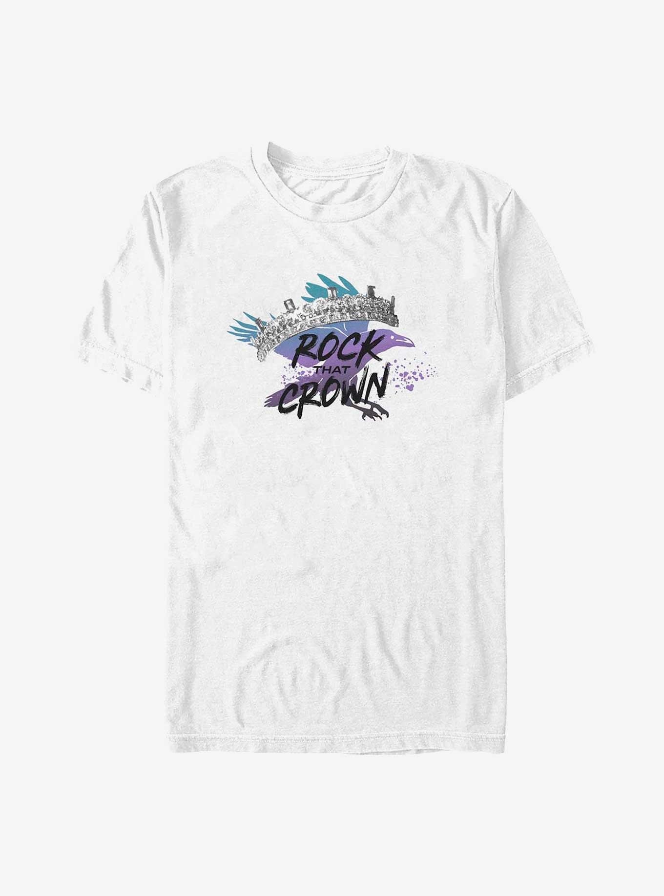 Disney Descendants Rock That Crown T-Shirt, WHITE, hi-res