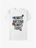 Disney Descendants Fierce And Awesome T-Shirt, WHITE, hi-res