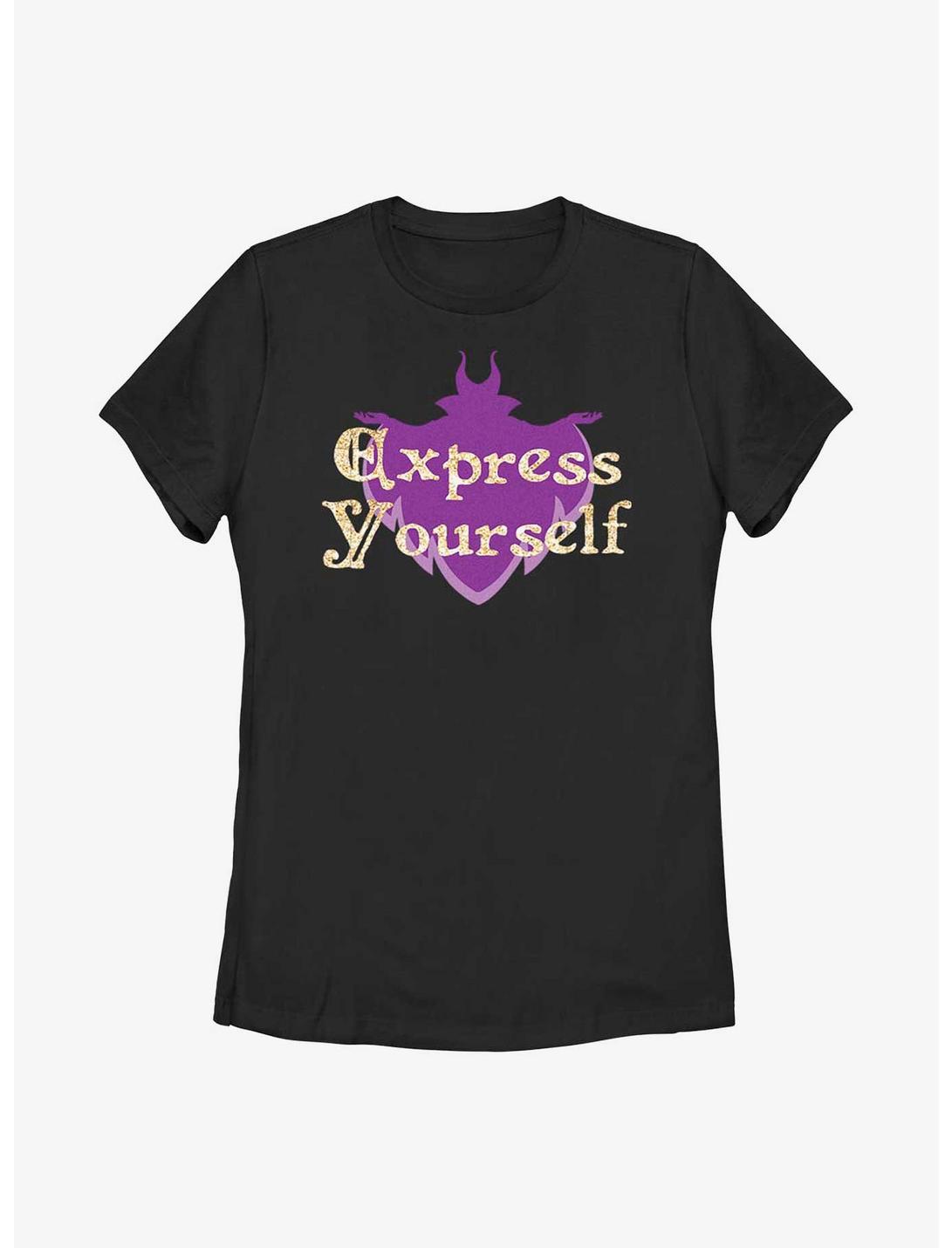 Disney Descendants Express You Womens T-Shirt, BLACK, hi-res