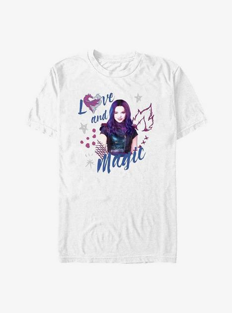 Disney Descendants Love And Magic T-Shirt - WHITE | BoxLunch