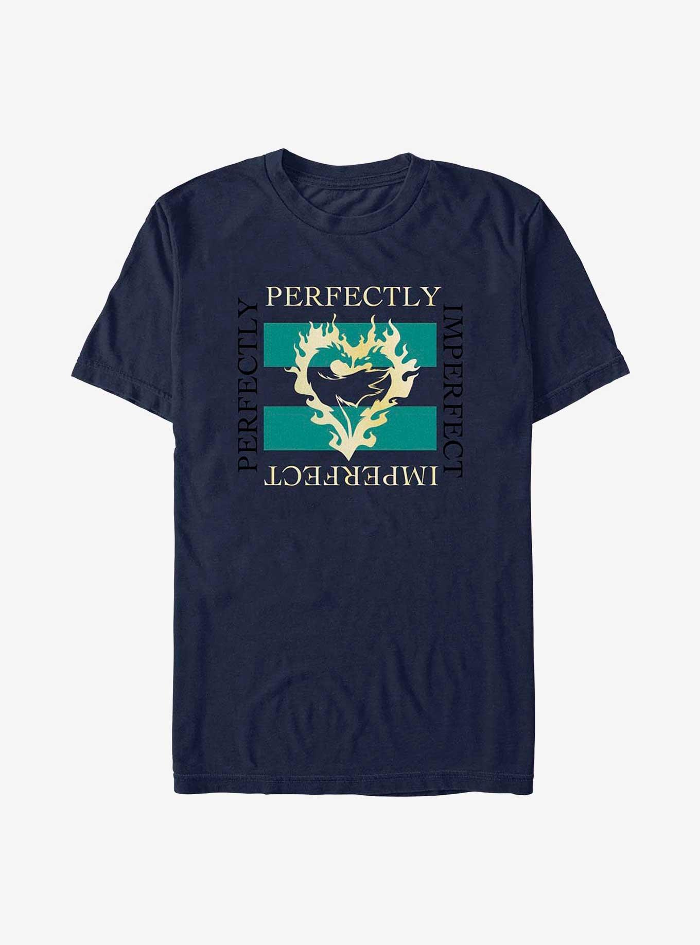 Disney Descendants Perfectly Imperfect T-Shirt, NAVY, hi-res