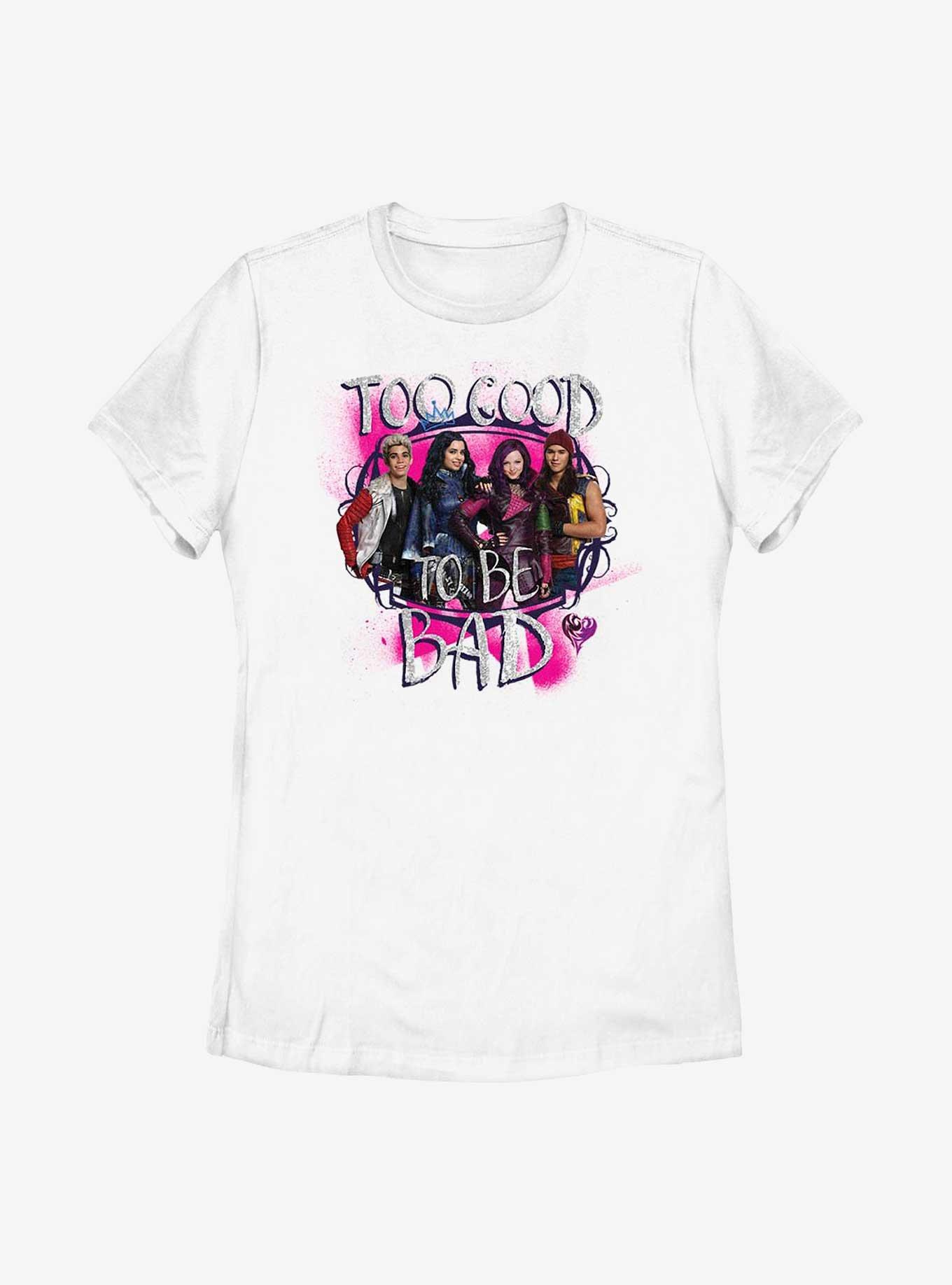 Disney Descendants Who Bad Womens T-Shirt, WHITE, hi-res