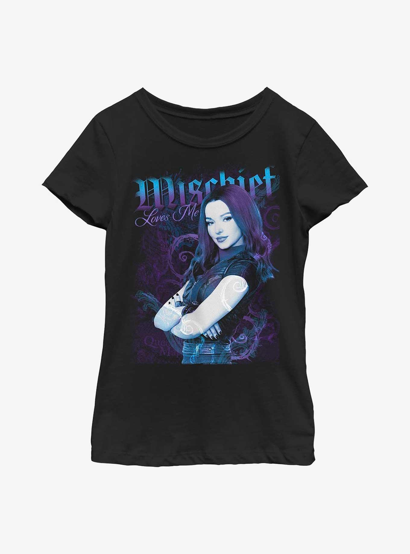 Disney Descendants Mischief Loves Mal Youth Girls T-Shirt, , hi-res