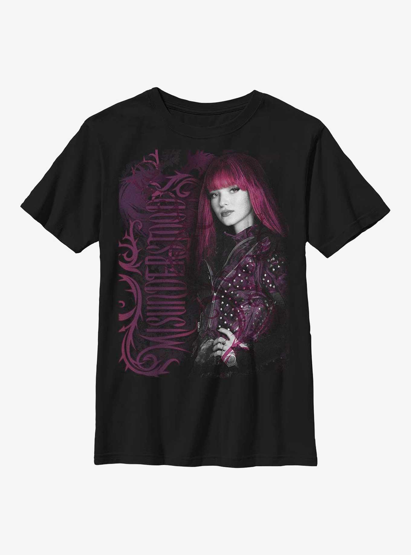 Disney Descendants Misunderstood Mal Youth T-Shirt, , hi-res