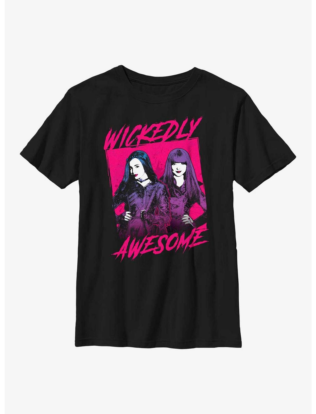 Disney Descendants Wickedly Awesome Youth T-Shirt, BLACK, hi-res
