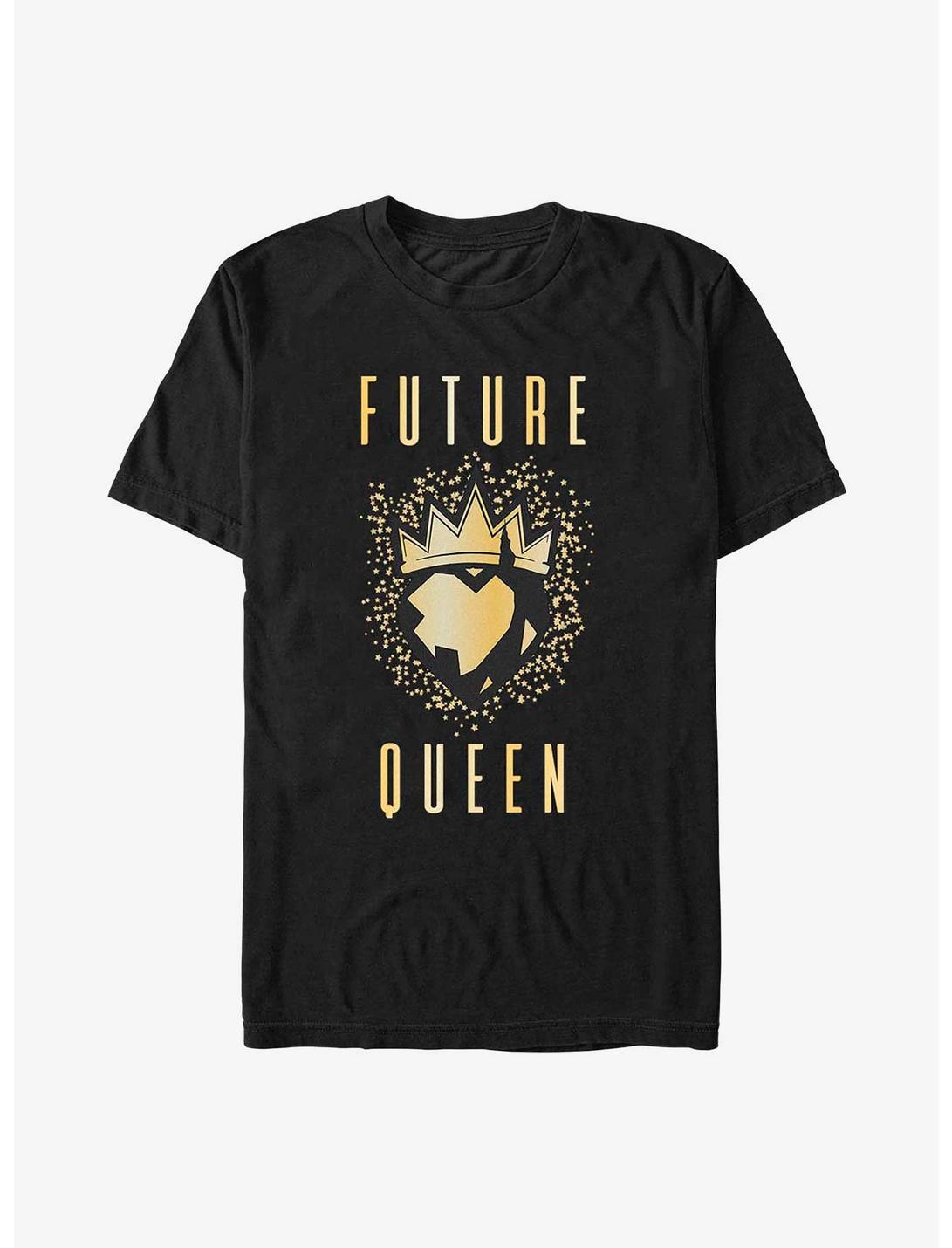 Disney Descendants Future Queen Crown T-Shirt, BLACK, hi-res
