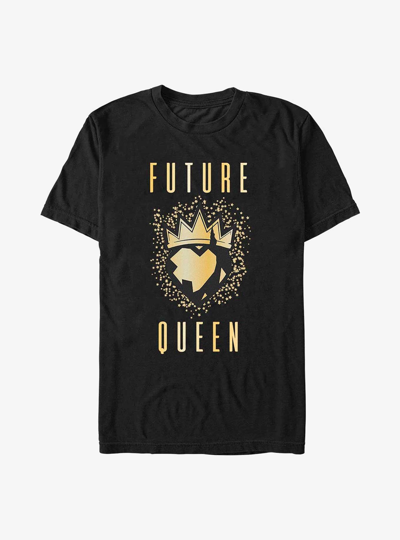 Disney Descendants Future Queen Crown T-Shirt, BLACK, hi-res