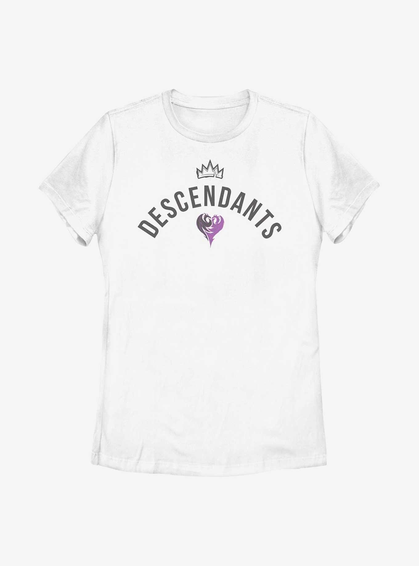 Disney Descendants Dragon Heart Logo Womens T-Shirt, , hi-res