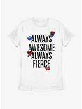 Disney Descendants Fierce And Awesome Womens T-Shirt, WHITE, hi-res