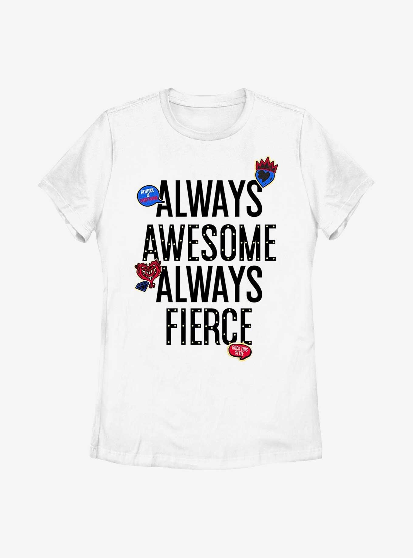 Disney Descendants Fierce And Awesome Womens T-Shirt, , hi-res
