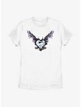 Disney Descendants Mal Dragon Heart Womens T-Shirt, WHITE, hi-res
