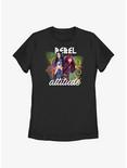 Disney Descendants Rebel Attitude Womens T-Shirt, BLACK, hi-res