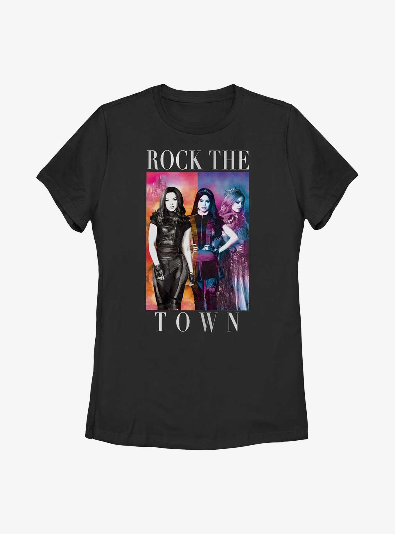 Disney Descendants Rock The Town Womens T-Shirt, , hi-res