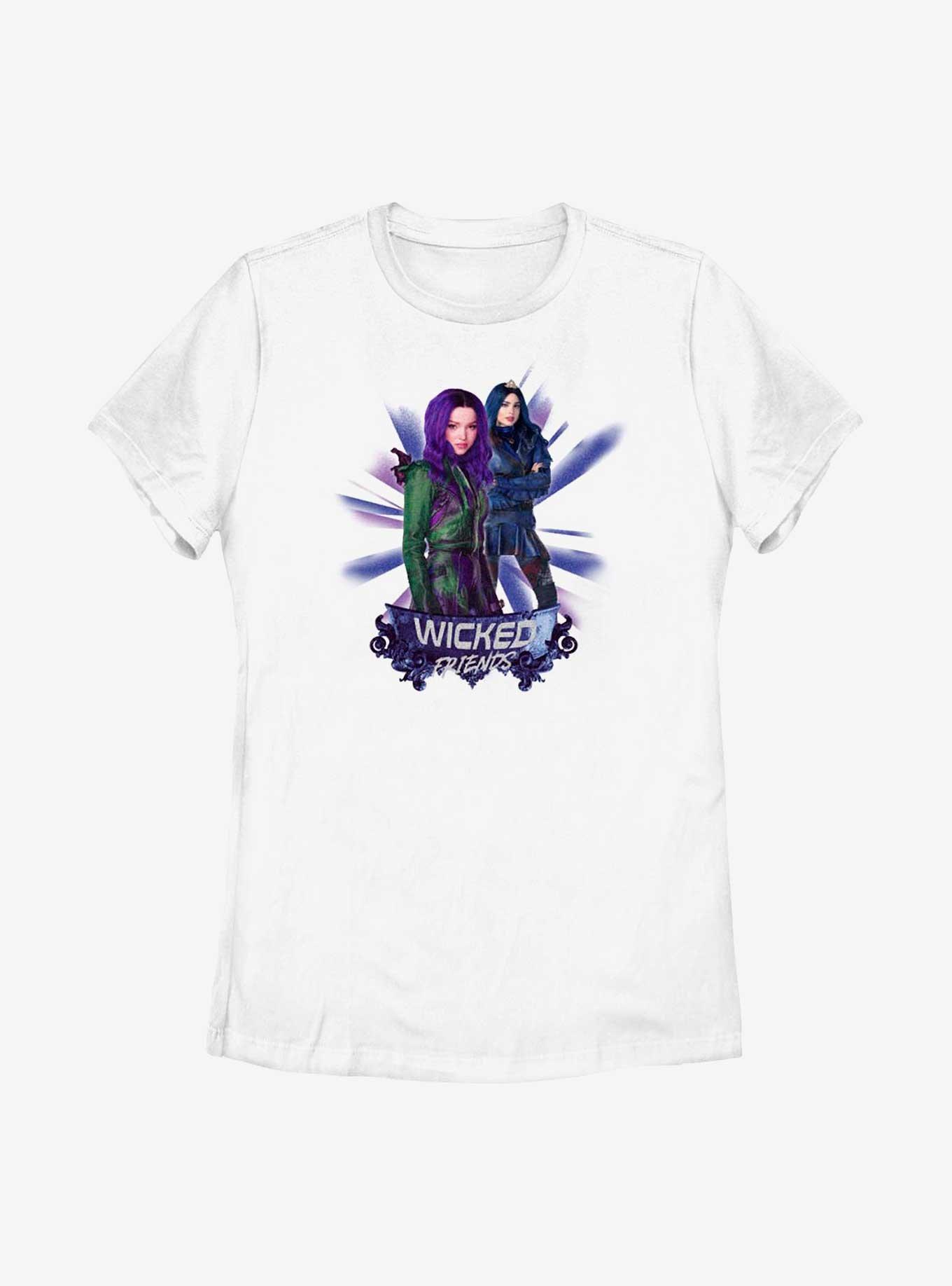 Disney Descendants Wicked Friends Mal & Evie Womens T-Shirt, , hi-res